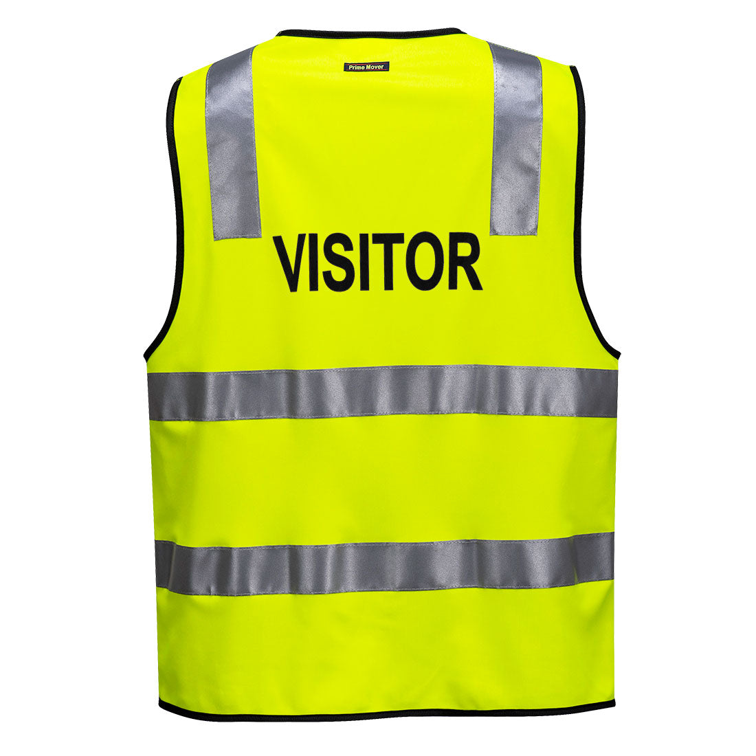 Visitor Zip Vest D/N yellow- MZ106