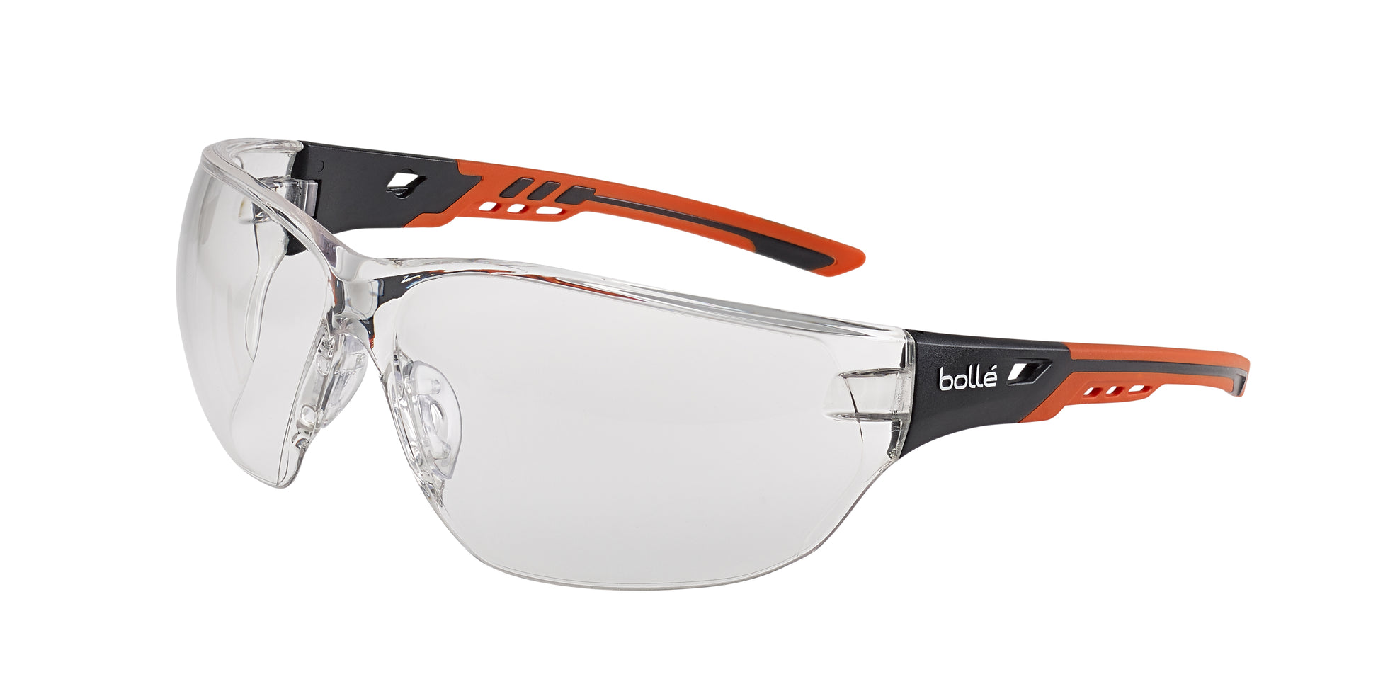 Bollé Ness Plus Orange/Black Temples Clear