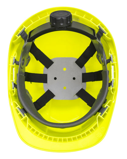 Endurance Safety Hard Hat Helmet Yellow- PS55