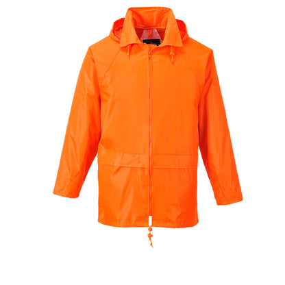 Portwest Rain Jacket Orange - S440 Front