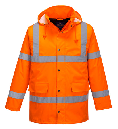 Hi-Vis Traffic Jacket Orange - S460 Front