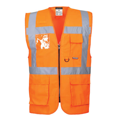 Berlin Executive Safety Vest Orange- S476