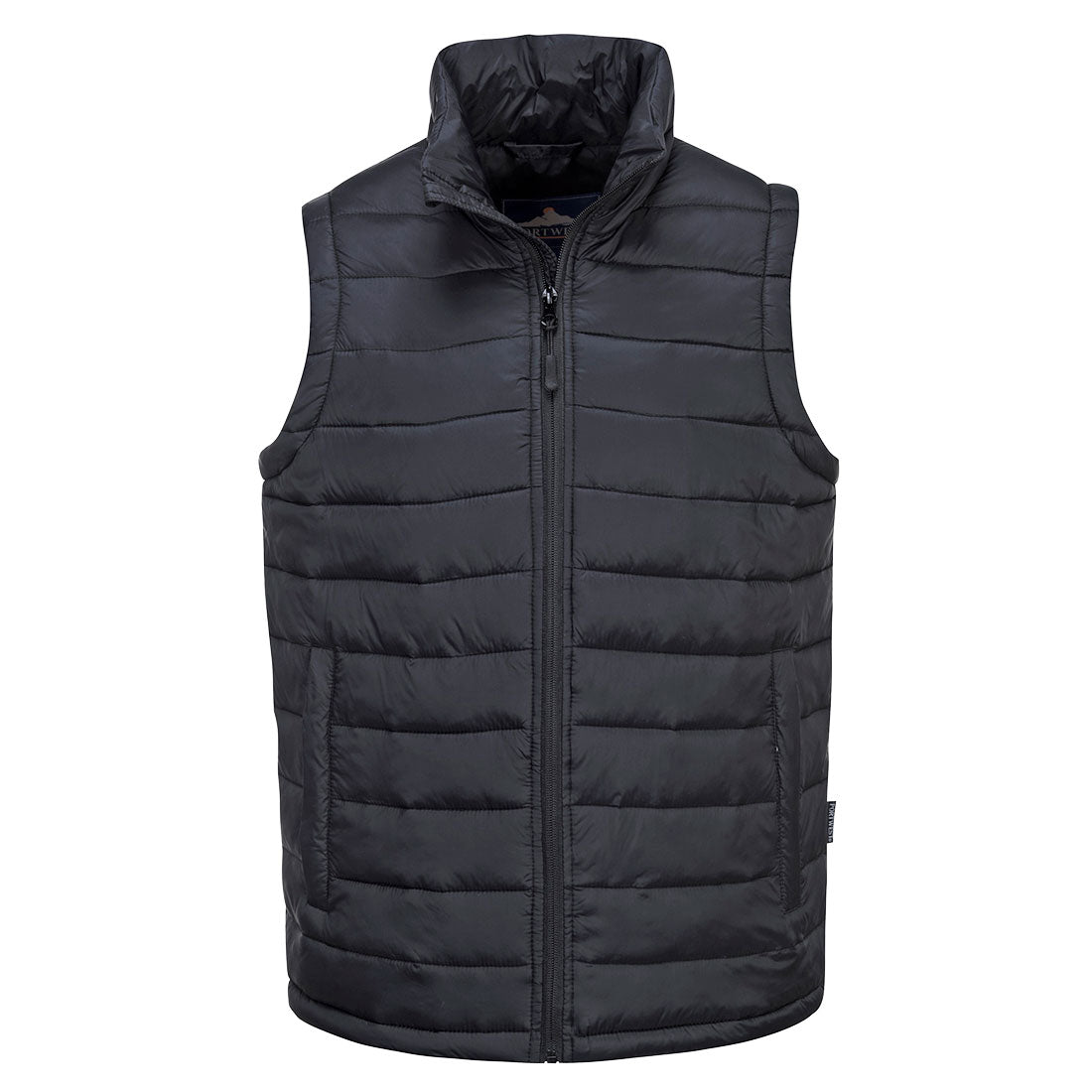 Aspen Baffle Gilet Black - S544 Front