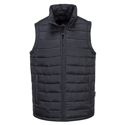 Aspen Baffle Gilet Black - S544 Front