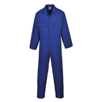 Euro Boilersuit overall Royal Blue Front