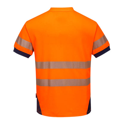 PW3 Hi-Vis T-Shirt S/S Orange - T183 Back
