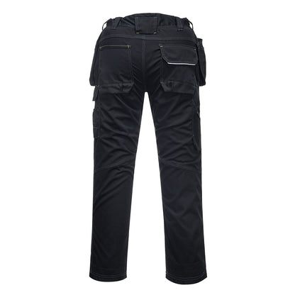 PW3 Holster Work Trousers Black - T602 Back