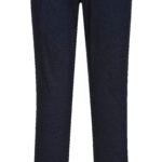 Stretch Slim Chino Pants Navy - S232 Front