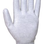Antistatic PU Palm Glove Grey - A199 Palm