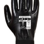 All-Flex Grip Glove Black - A315 Back 