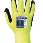 Hi-Vis Grip Glove Yellow/Black -A340 Back
