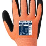Amber Cut Nitrile Foam Orange/Black - A643 Back