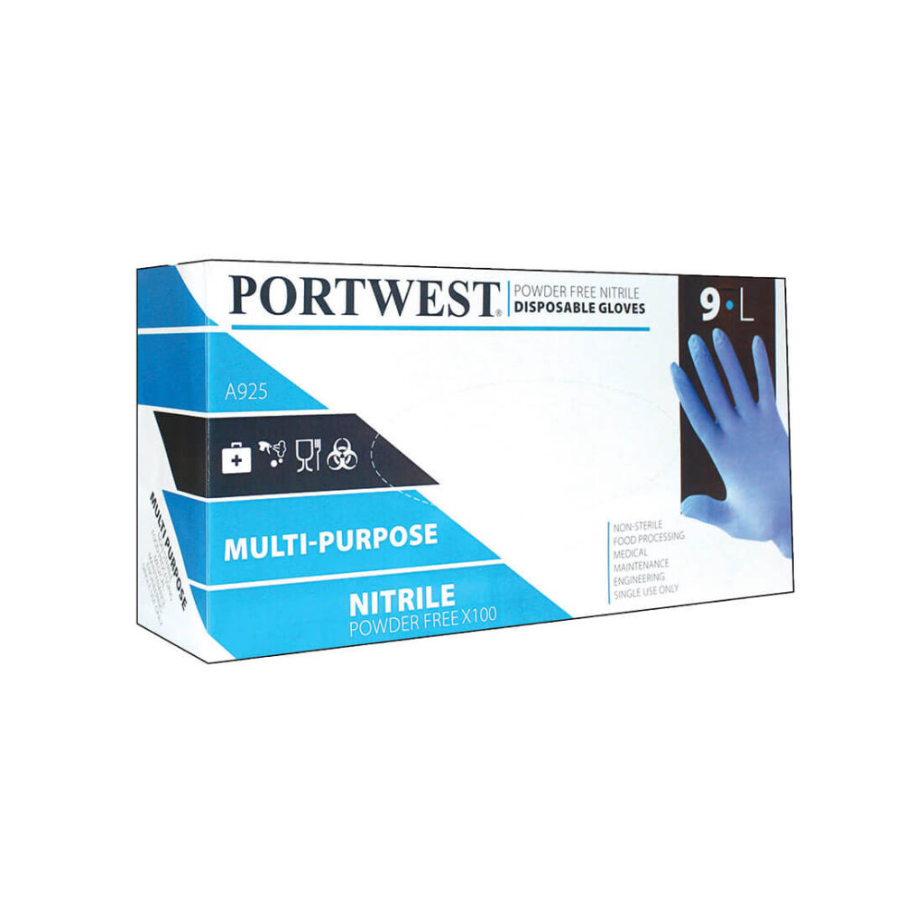 Nitrile Disposable Gloves (Pk100) - A925