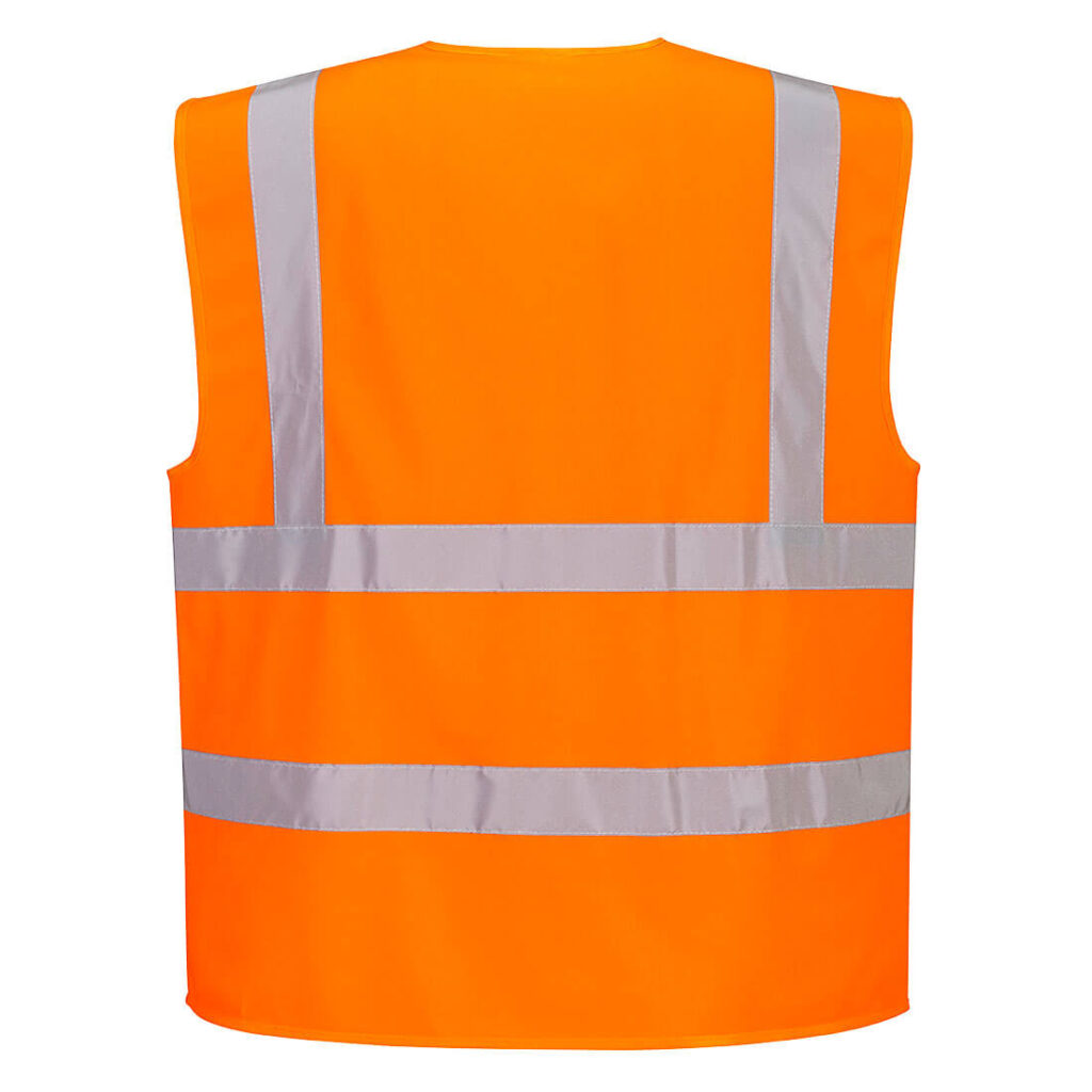 Hi-Vis Zipped Band and Brace Vest