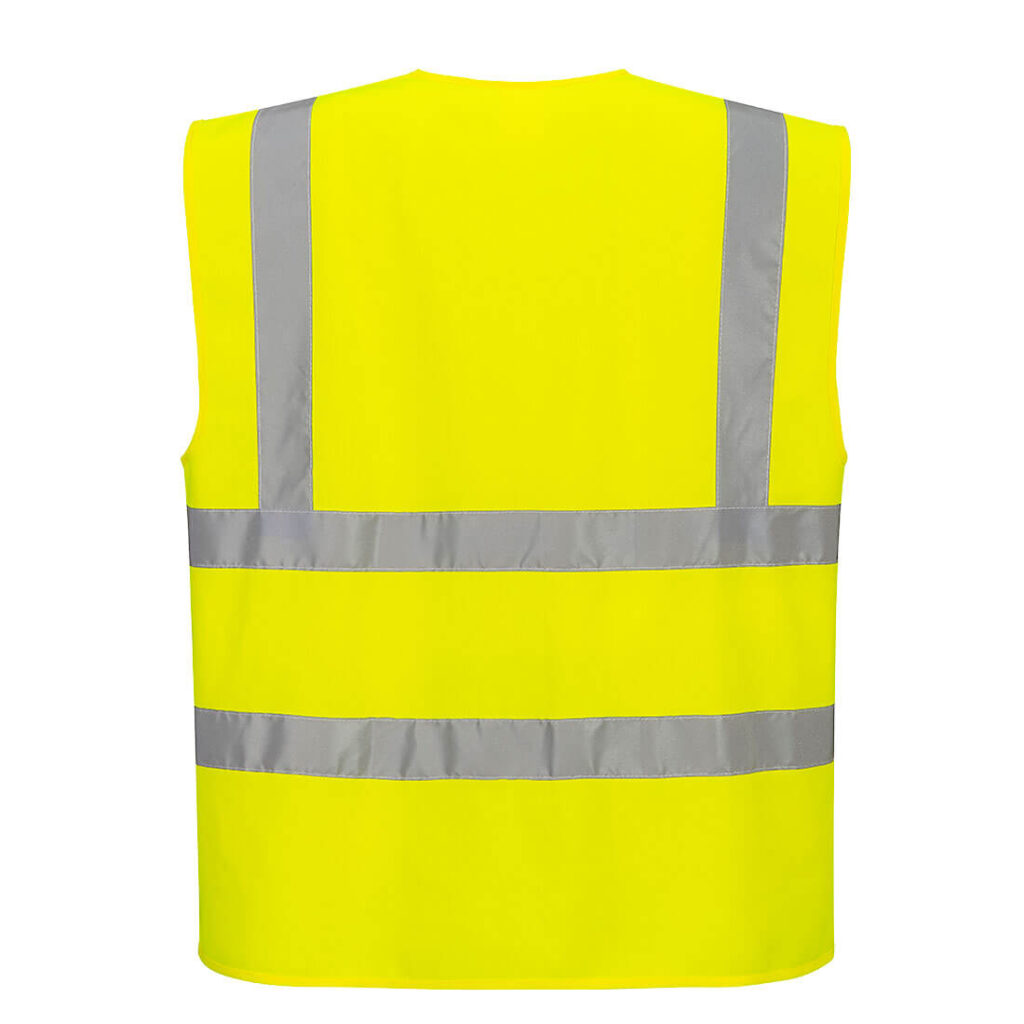 Hi-Vis Zipped Band and Brace Vest