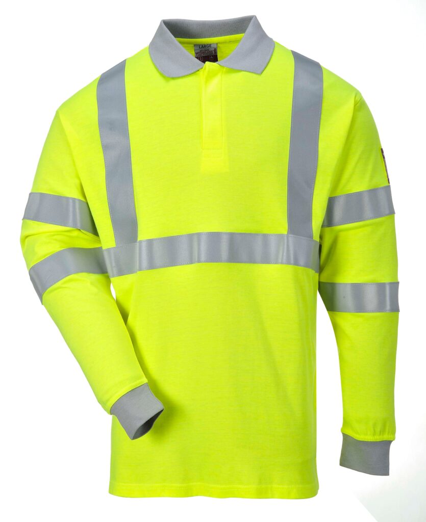 Modaflame Hi-Vis Polo Shirt- FR77