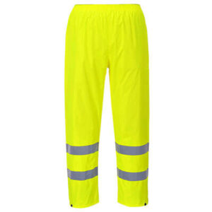 Hi-Vis Rain Trousers Yellow - H441