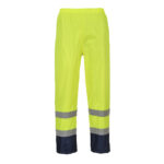 Hi-Vis Classic Contrast Trouser Yellow - H444