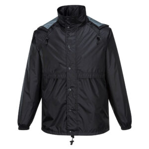 Huski Stratus Jacket Black - K8032 Front