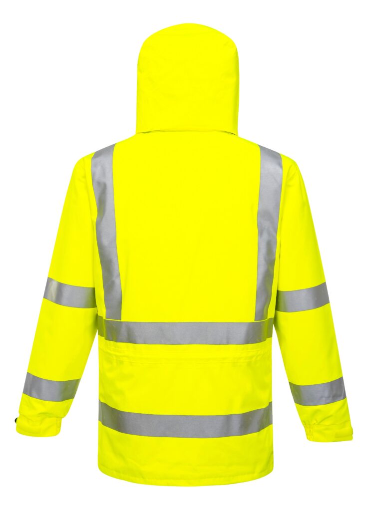 HUSKI Forge Jacket D/N Yellow - K8107 Back