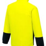 Asphalt Fleece Class D yellow navy back- K8135