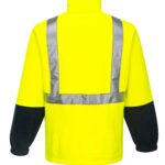 Utility Fleece Top D/N yellow navy back- K8162