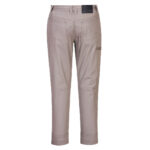 Women's Stretch Slim Fit Work Pants Sand - LP401 Back