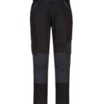 Ladies Stretch Slim Fit Trade Pants Black - LP402
