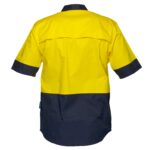 Closed Shirt S/S Class D Yellow - MC802 Back