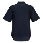 Lightweight Shirt Closed S/S Navy - MC905 Back