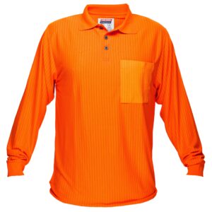 Flame Resistant Anti-Static Orange Polo L/S Class D- MF813