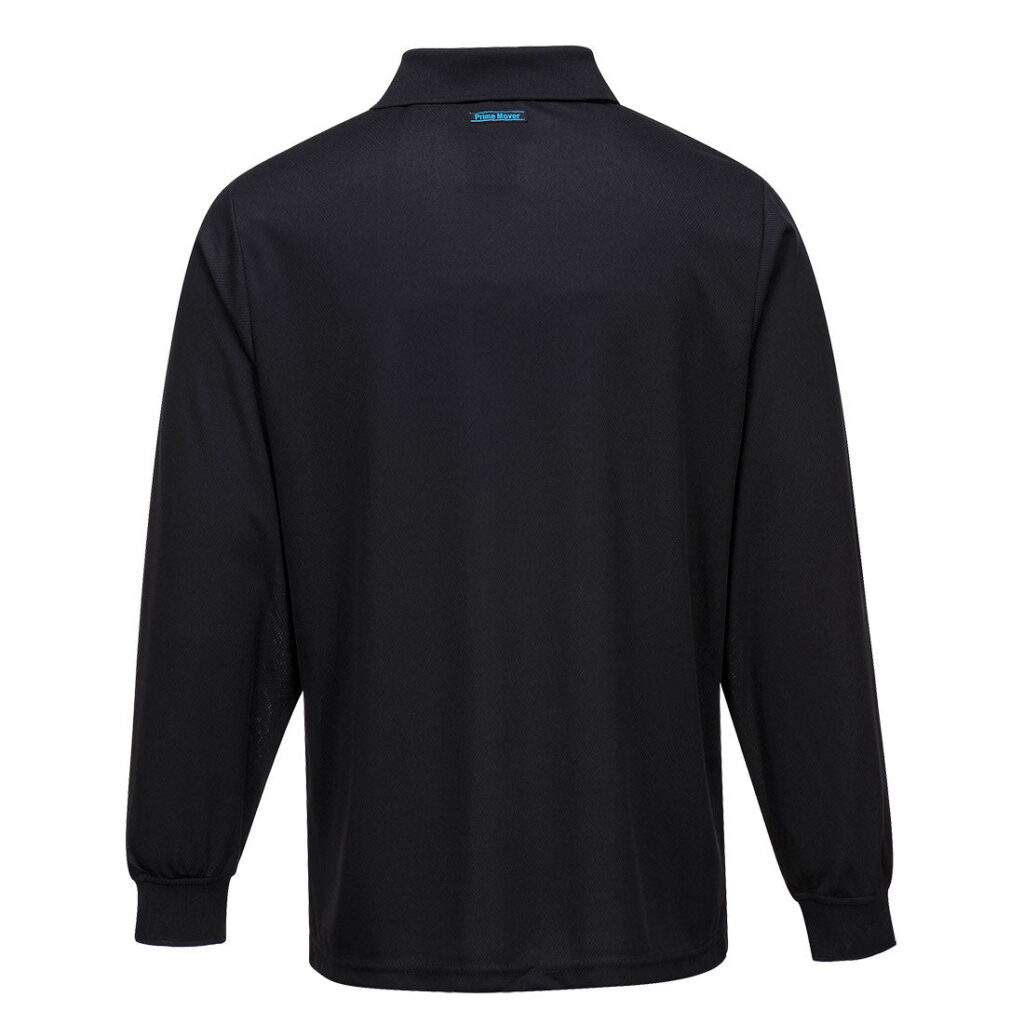 Micro Mesh Polo Shirt L/S- MP103