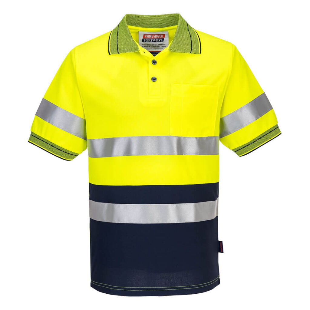 Short Sleeve Micro Mesh Polo with Tape - MP510