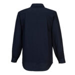 Business Shirt L/S Navy - MS903 Back