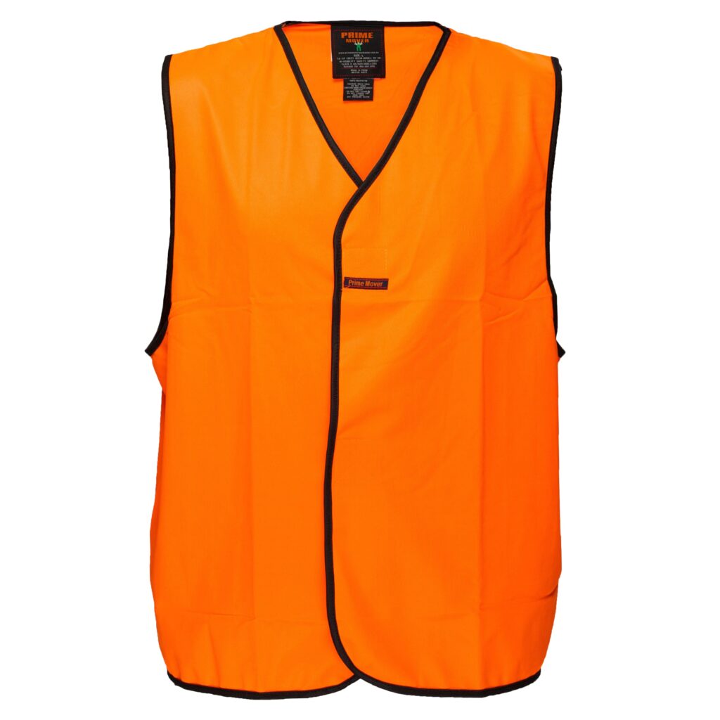 Day Vest Valcro Orange - MV116