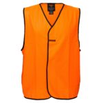 Day Vest Valcro Orange - MV116