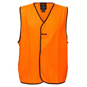 Day Vest Valcro Orange - MV116