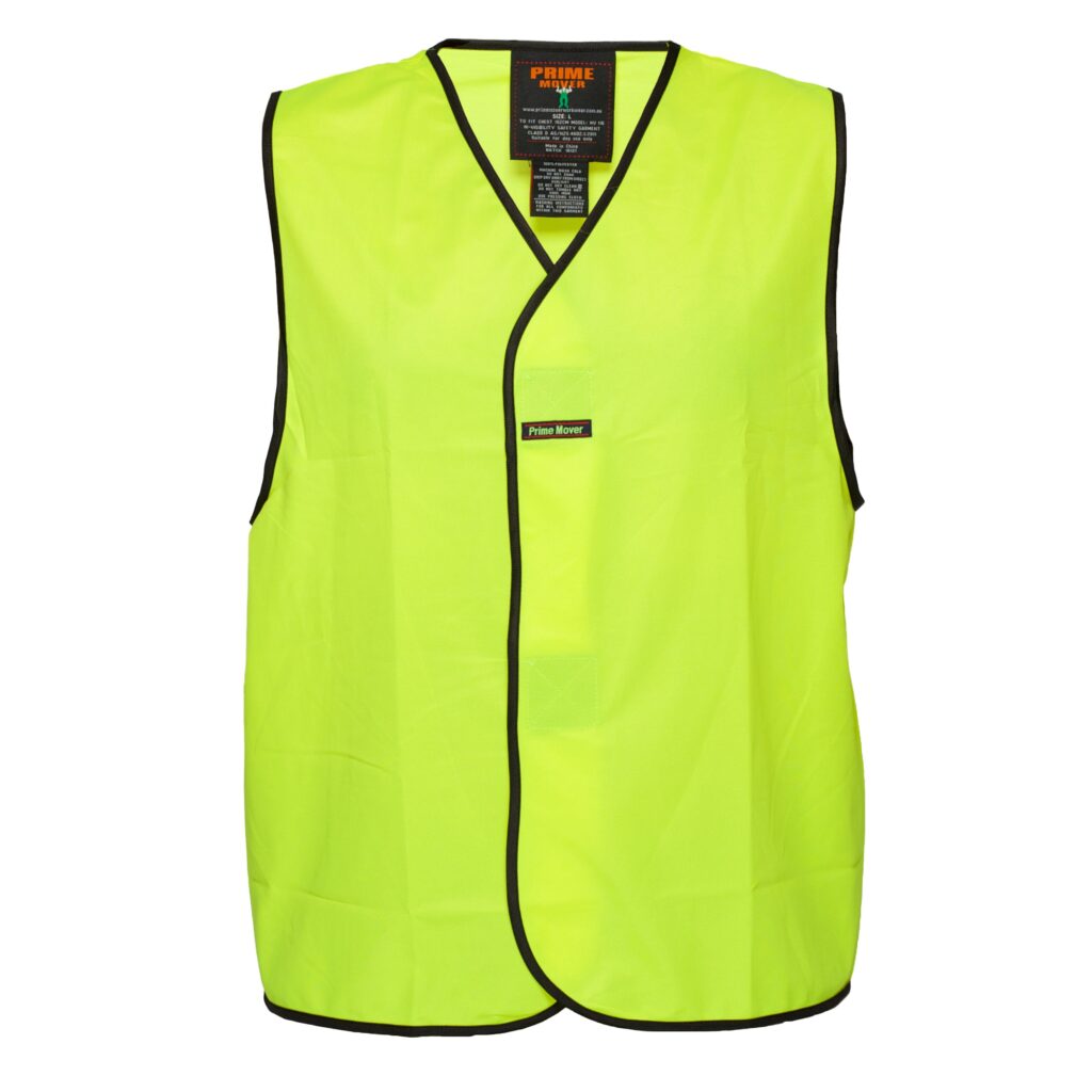 Day Vest Valcro Yellow- MV116