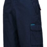 100% Cotton Cargo Shorts Khaki- MW702