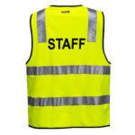 Staff Zip Vest D/N Yellow - MZ107