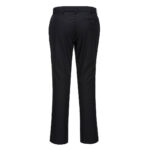 Stretch Slim Chino Pants Black - S232 Back