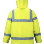 Hi-Vis Traffic Jacket Yellow - S460 Back