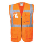 Berlin Executive Safety Vest Orange- S476