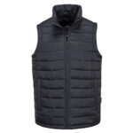 Aspen Baffle Gilet Black - S544 Front