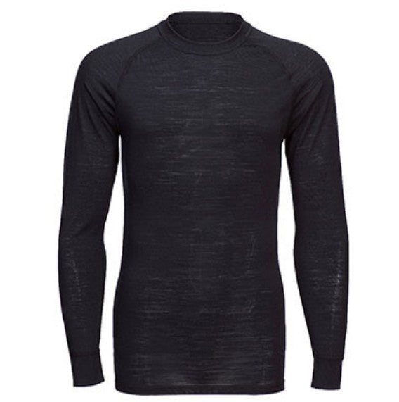 Merino Wool Crewneck Baselayer- B183