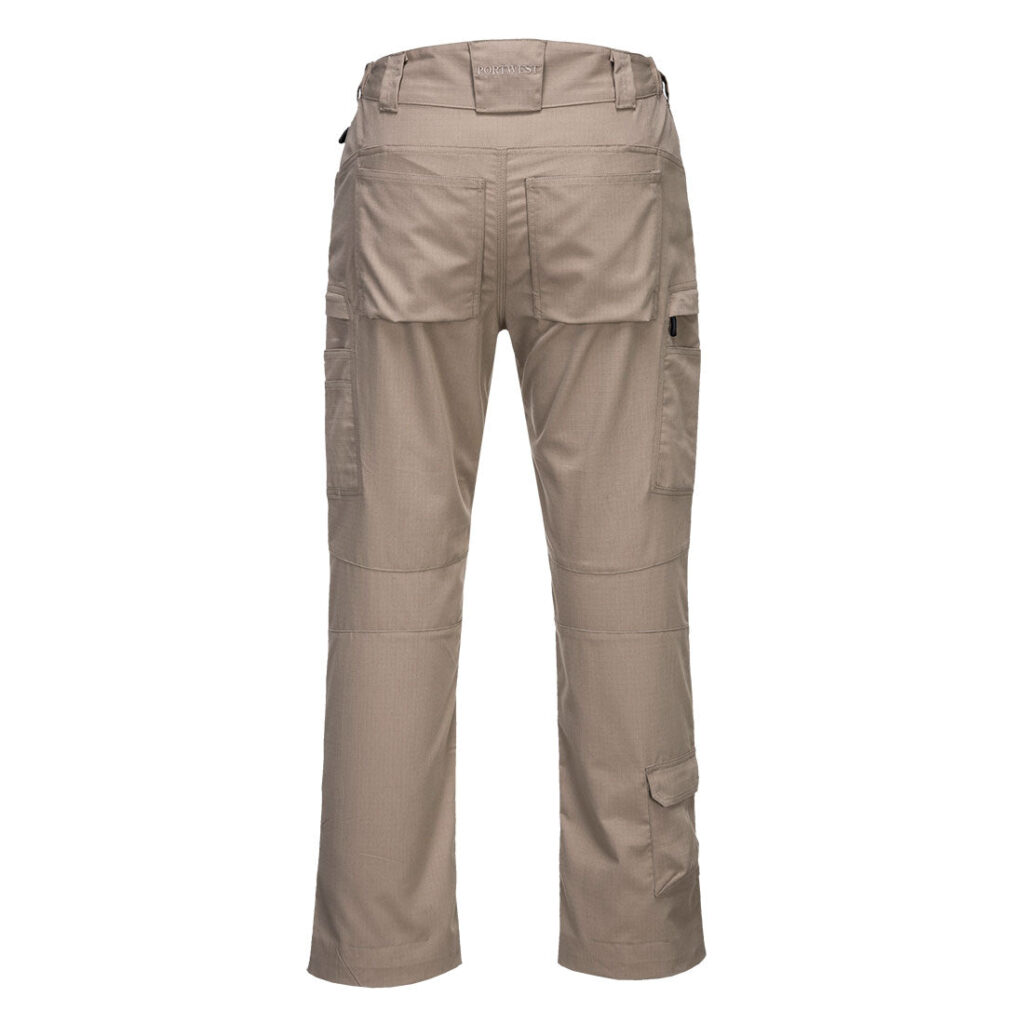 KX3 Ripstop Pants Sand - T802 Front Back