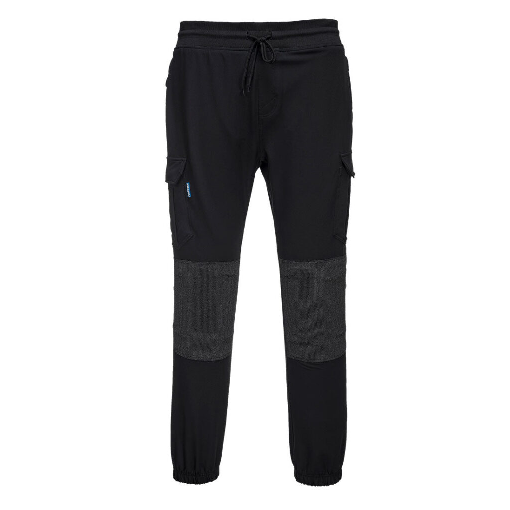 KX3 Flexi Pants Black/Grey - T803 Front
