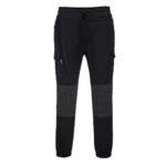 KX3 Flexi Pants Black/Grey - T803 Front