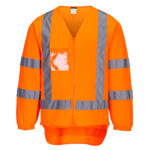 TTMC Vest L/S Orange - TM309 Front