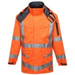 HUSKI Forge Jacket D/N Orange - K8107 Front